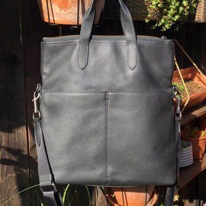 Black Coach Tote: Pristine; originally $450!